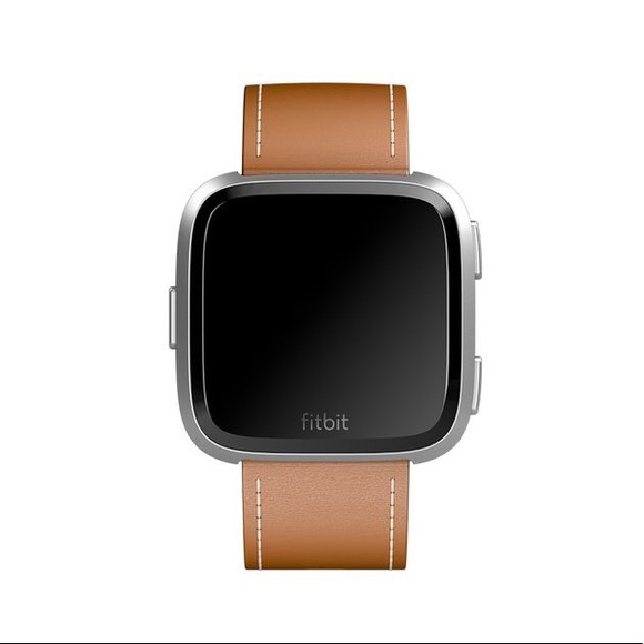 Fitbit Versa Premium Italian Leather Brown Band - Picture 3 of 8